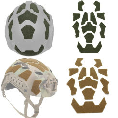 11pcs FAST Helmet Magic Sticker Airsoft Helmet Patches Hook and Loop Sticky for FAST Tactical Helmet Accessories