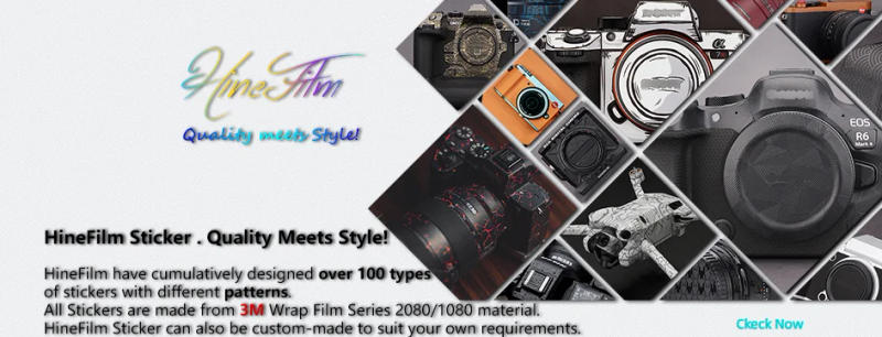 Description Picture 2 of itemHinefilm for Nikon Z8 Camera Sticker Premium Decal Skin for Nikon Z 8 Camera Skin Protector Wrap Cover Film