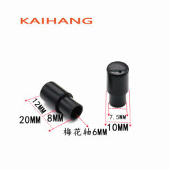 10PCS 10×20MM Flower Shaft Potentiometer Encoder Switch Cap Power Amplifier Audio Volume Adjustment Plastic Knob Cap