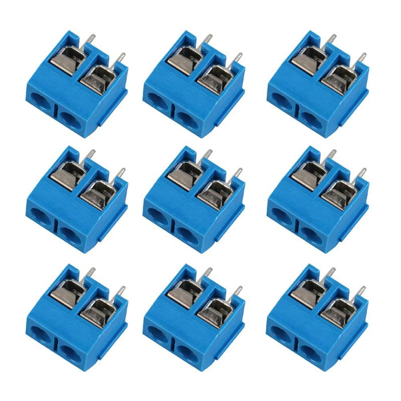 Description Picture 6 of item60Pcs 5Mm Pitch 2 Pin & 3 Pin PCB Mount Screw Terminal Block Connector For Arduino (50 X 2 Pin, 10 X 3 Pin)