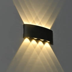 Modern LED Wall Lamp IP65 Waterproof Wall Lights for Outdoor Garden Sconce for Living Room Background Decor Spotlight Lighting