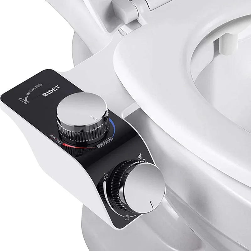 Description Picture 4 of itemWETIPS No-Electric Toilet Seat Bidet Attachment Dual Nozzles Bidet Washing Female Buttocks Washing Toilet Bidet Hygienic Shower