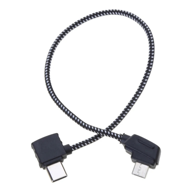 Description Picture 2 of itemMicro USB to Type C Braided Cable for for Mavic 2 AIR Aerial Camera Wire Drop Shipping