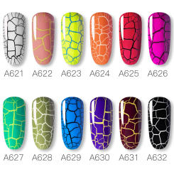 ROSALIND 100+ Colors Flash Nail Polish&Crackle Gel Nail Lacquer Gel For UV Varnish Hybrid Semi Permanent Base Top Coat Nail Art