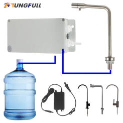 Automatic Faucet Pump Electric Tap Water Pump for RV/Camping 2.7L Kitchen Faucet Pump Portable Automatic Suction Pump