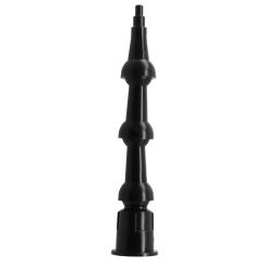 Construction Tools Nozzle Rubber Nozzle 105*23*23mm ABS Caulking Tools Threaded Interface For Industry Commerce