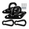 1 Set Sandbag Hook Stainless Steel U-shaped Sun Shade Sail Hardware Kit Garden Patio Awning Canopy Hammock Installation Hook