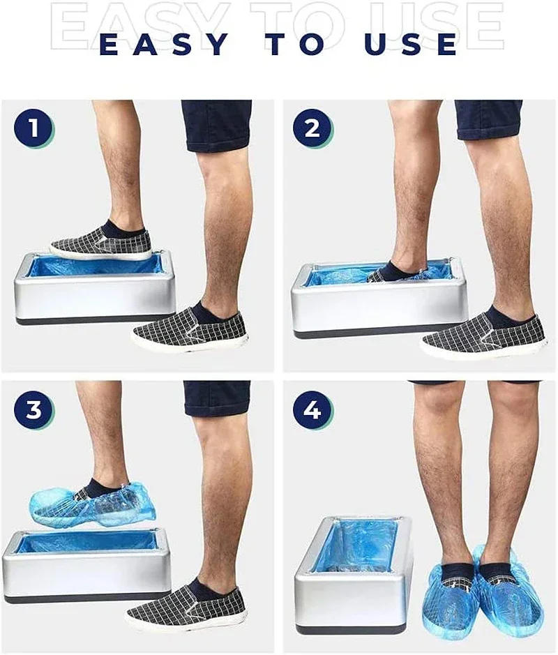 Description Picture 4 of itemAutomatic Shoe Cover Machine Smart Overshoes Dispenser T Buckle Shoe Cover Disposable PE Waterproof for Rainy Floor Clean Indoor