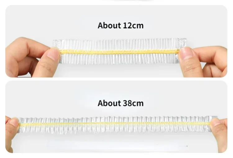 Description Picture 2 of itemColorful Disposable Food Cling Film Kitchen Storage & Organization Food Grade Plastic Bags for Preservation 50/100/200 Pieces