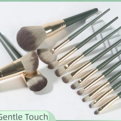 14pcs Makeup brush set Soft and fluffy makeup tools Cosmetics full set eye shadow brush powder blusher brush beauty makeup brush