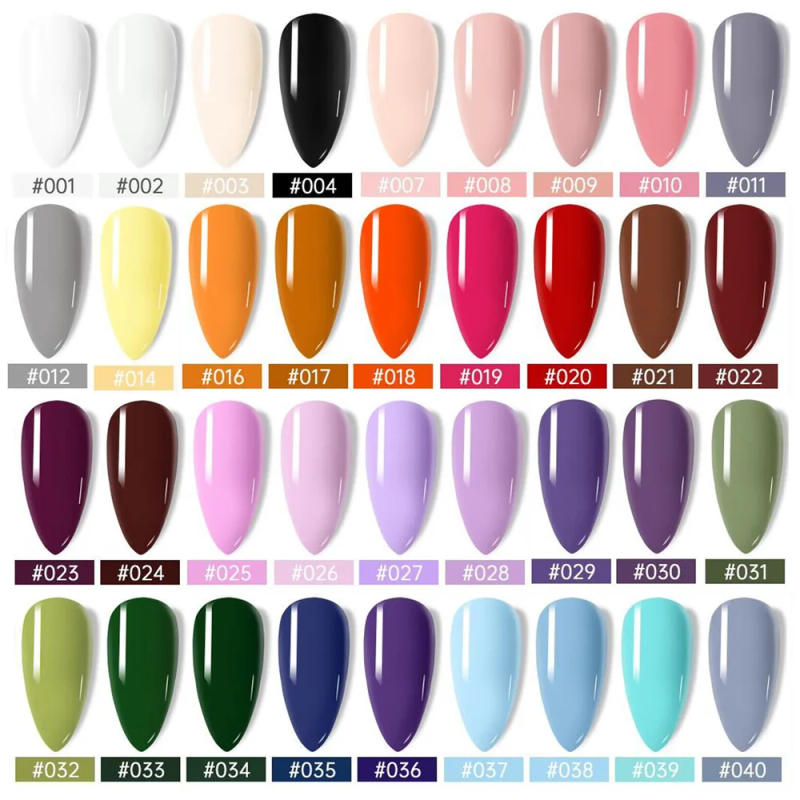 Description Picture 2 of item250g White Gel Nail Polish Semipermanent Varnish UV Color Nail Glue Nail Polish Glitter LED Esmalte Top Base Coat Gel Varnish