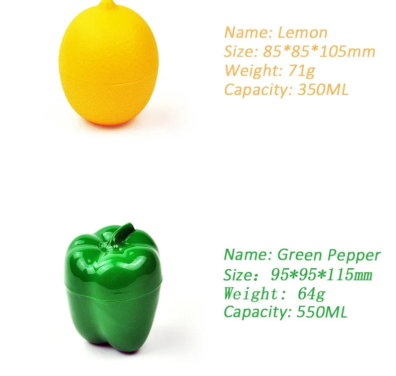 Description Picture 4 of itemFood Savers Avocado Keepers Storage Container for Onion Lemon Pepper Tomato Garlic Creative Kitchen Refrigerator Gadget