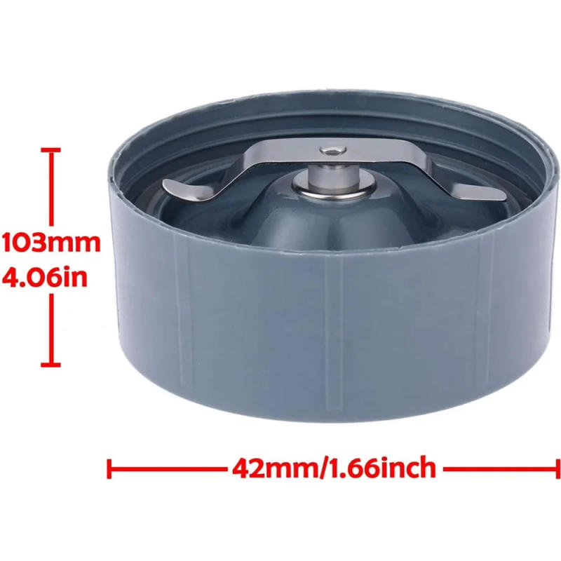Description Picture 3 of itemFlat Milling Blade Replacement Part Compatible with NutriBullet 600W 900W Blenders NB-101B NB-101S NB-201