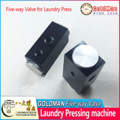 GOLDMAN  Laundry Pressing machine Five way Valve HN181 for GMH-19 GMH-42 GMH-54 GMH-18 HOFFMAN