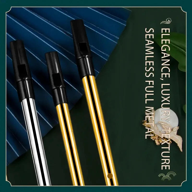 Description Picture 4 of itemMiwayer Authentic Irish Whistle Flute C/D Key Tin Penny Whistle with 6 Holes Perfect Traditional Irish Music Musical Instrument