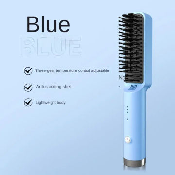 Xiaomi Youpin Mini Hair Straighteners Hot Comb And Straightening Brush Hair Styling Appliances Home Portable Curling Iron