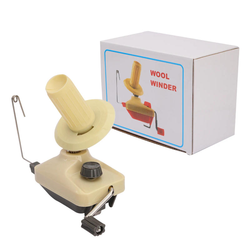 Description Picture 3 of itemHand Operated Yarn Winder Fiber Wool Manual Handheld Winder Machine String Ball Portable for DIY Sewing Making Accessories