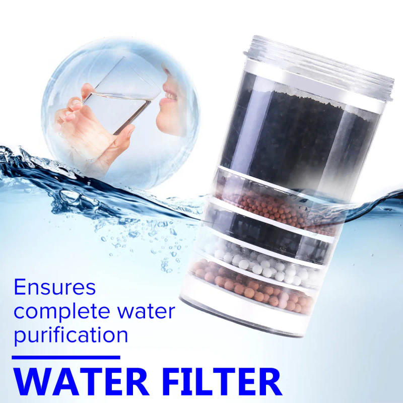 Description Picture 5 of item5 Level Water Filter Purifier Top Ceramic Carbon Mineral Replacement Cartridge Water Purification