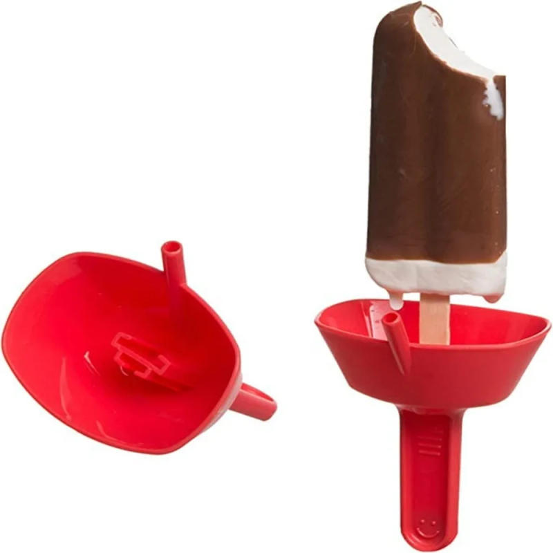 Description Picture 2 of itemDrip-proof Popsicle Rack Drip Free Ice Cream Rack No Drop Mess Free Frozen Treats Rack Popsicle Stick with Straw