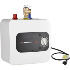 Mini Tank Electric Water Heater 1.3 Gallons Hot Water Heaters 120V, Under Sink Water Heater with Cord Plug 1.44kW