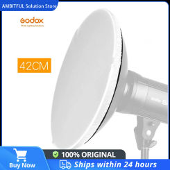 17" 42cm Soft White Translucent Diffuser Sock for Studio Beauty Dish Reflector