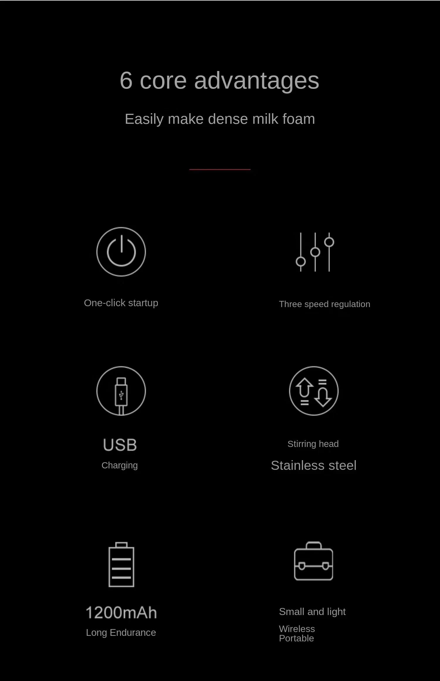 Description Picture 5 of item12V/110V/220V HERO Double Electric Milk Frother Handheld Coffee Milk Foam Maker Egg Beater