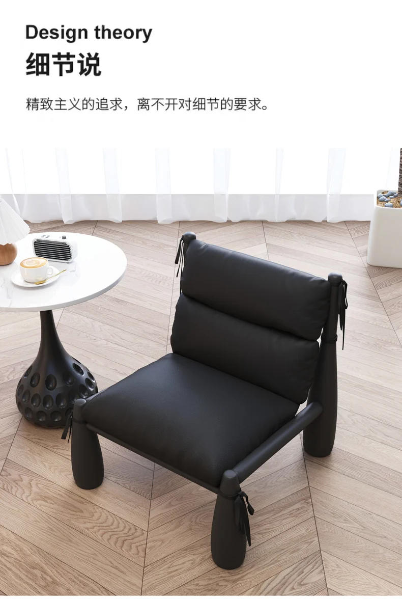Description Picture 6 of itemLuxury Design Armchair Modern Living Room Furniture Beauty Salon Chair Office Chairs Portable Wooden Island Replica Vintage Low