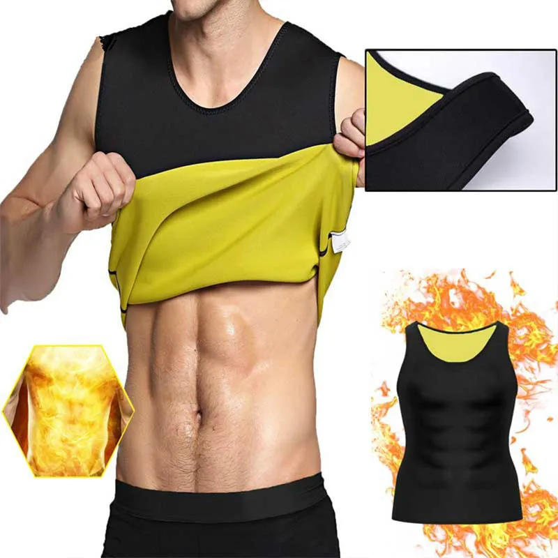 Description Picture 3 of itemMen's Slimming Body Shaper Modeling Vest Belt Belly Men Reducing Shaperwear Fat Burning Loss Weight Waist Trainer Sweat Corset