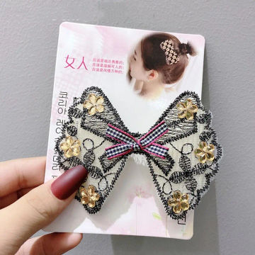 Hair Clip Bangs Stickers Pad Seamless Magic Paste Invisible Hair Holder Styling Tool For Barber Salon Home Use Girls Children
