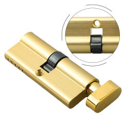 Door Lock Cylinder Interior Door Lock Wooden With 3 Keys And 1 Screw Home Improvement Hardware Accessories Replacement