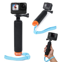 Floating Buoyancy Stick Selfie Handheld For GoPro Hero 12 11 10 9 8 7 6 SJCAM insta360 X2 X3 DJI Osmo Action Camera Accessories