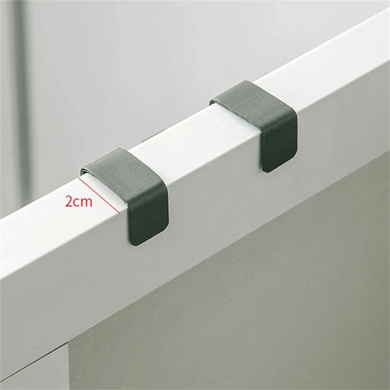 Description Picture 5 of itemMetal Hooks Kitchen Cabinet Door Back Hook Bathroom Hanging Rack Clothes Coat Hat Towel Hanger Storage Hook Office Accessories