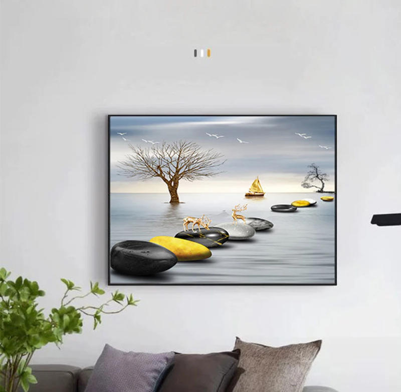 Description Picture 2 of itemSwitch Box Electric Meter Cover Punch-Free Decorative Painting Minimalist Creative Art Mural Lift The Lid Decor Poster 40x30cm