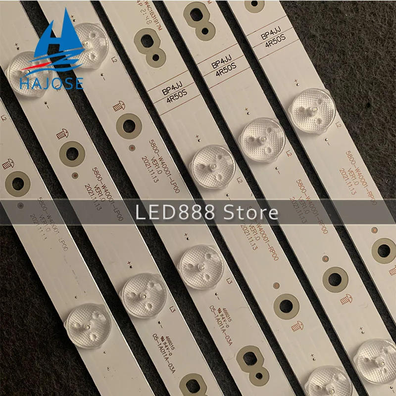 Description Picture 4 of itemLED Backlight strip For 5800-W40001-LP00 RP00 40LES76T2 V400HJ6-PE1 40LE7120 40LE5120 40S306B NE-40F301CN16 SP-LED40S Sp-led40