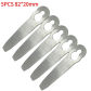 5pcs 82mm