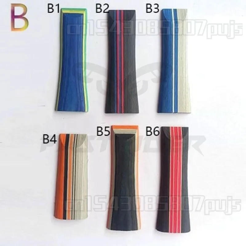 Description Picture 4 of item2PC Table Tennis Racket Bottom Plate Handles DIY Accessories Material  Poplar WoodeTable Tennis Racket Handle