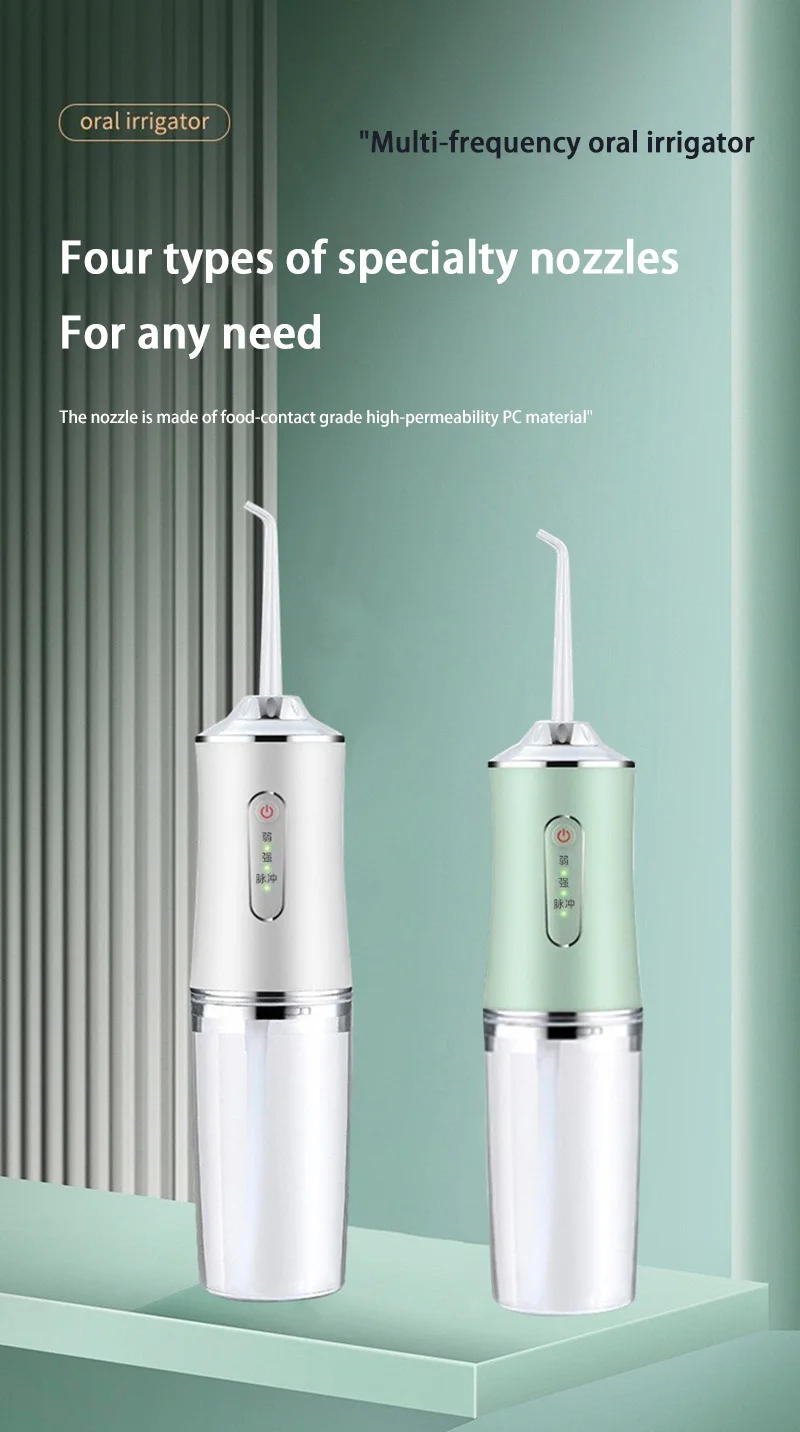 Description Picture 5 of itemXIAOMI Pulse Dental Irrigator Intelligence USB Rechargeable Electric Powerful Multiple Mode Water Flosser Durable Teeth Cleaners