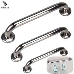1/2pcs 30/40/50cm Handrail  High Quality Stainless Steel Bathroom Tub Toilet Grab Bar Shower Safety Support Handle Towel Rack