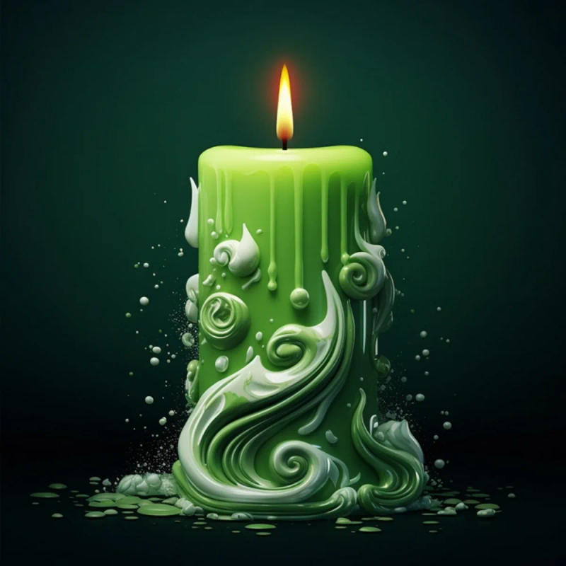 Description Picture 4 of itemSnowflake Carved Cylindrical Silicone Candle Mold Wave Spiral Pattern Circular Column Soap Resin Mold Chocolate Icicle Art Decor