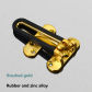 Brushed gold