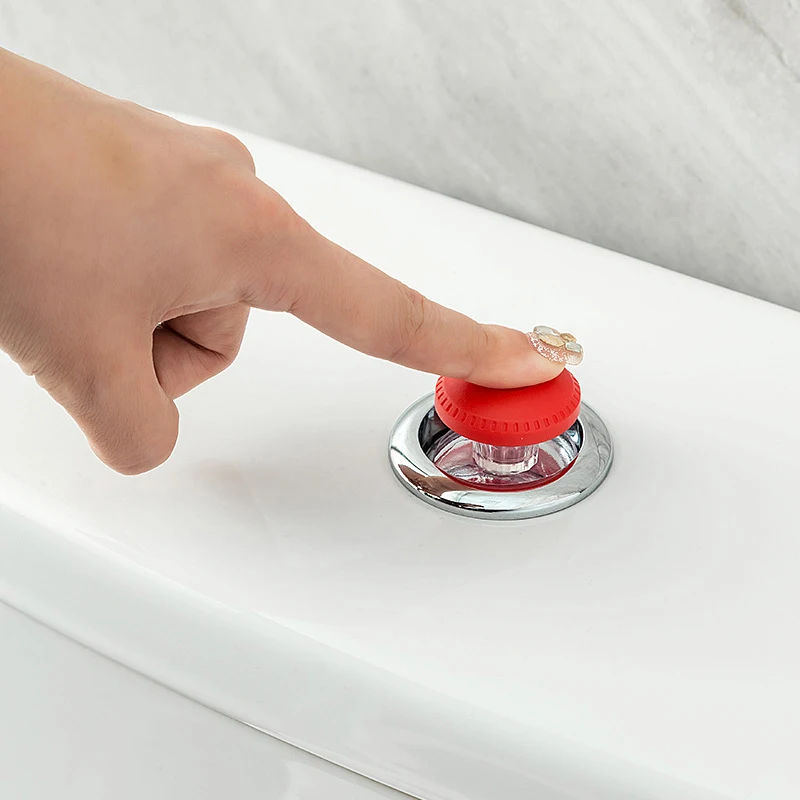 Description Picture 5 of itemUniversal Toilet Press Button Bathroom Water Tank Flush Button Cap
