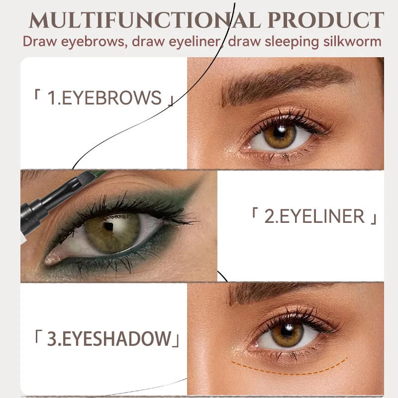 Description Picture 5 of itemDouble-Ended Eyebrow Cream, Waterproof And Sweat Proof, Smudge Proof, Long Lasting Makeup Without Separation