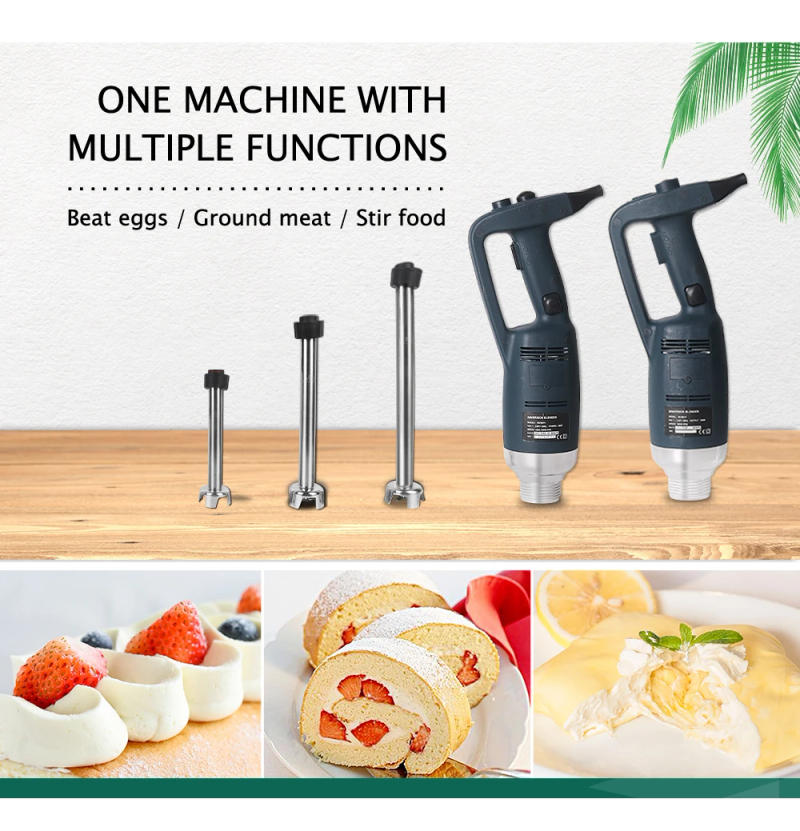 Description Picture 6 of itemITOP 500W High Speed Immersion Blender Commercial Heavy Duty Handheld Blender Smoothie Food Mixer Food Processors 110V/220V