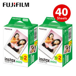 Original 10/40/50 Sheets Fujifilm Instax Mini 12 Films White 3 Inch For Instant Camera 7+ 11 9 25 40 70 90 lomo link Photo Paper