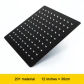 12 inch square black