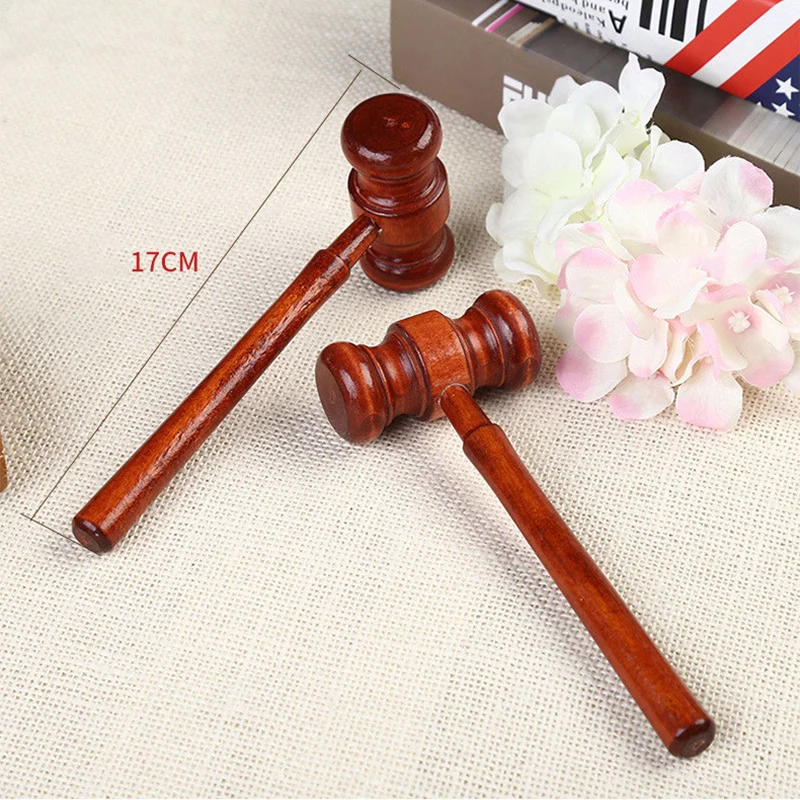 Description Picture 4 of itemMini Hammer Lawyer Decoration Hammers Judge Hammer Wooden Hammer Wood Multitool