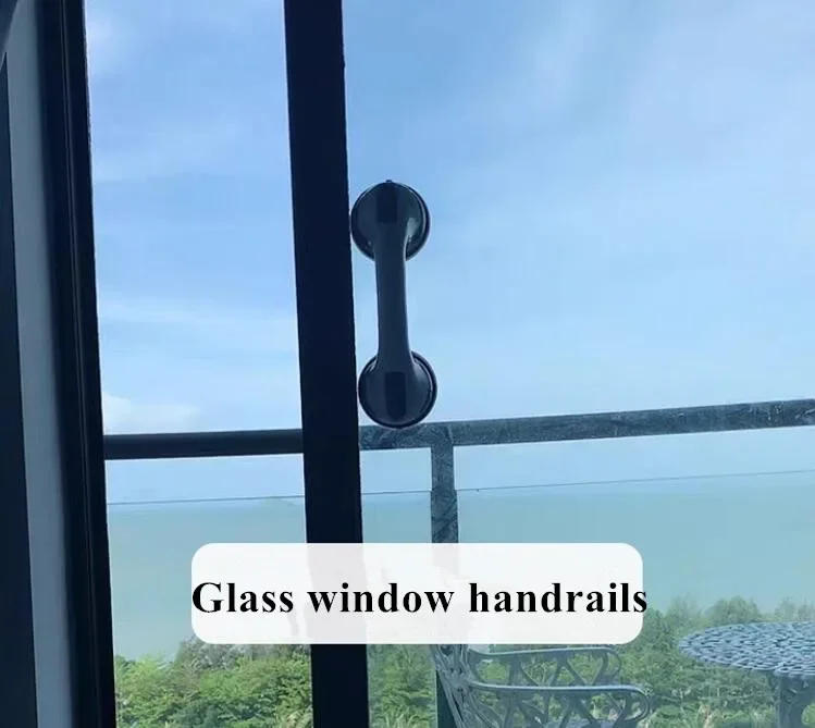 Description Picture 5 of itemBarrier Free Handrail Safety Non-slip Bath Shower toilet Grab rail Bars vacuum sucker Elderly disable helper Glass Door Handle