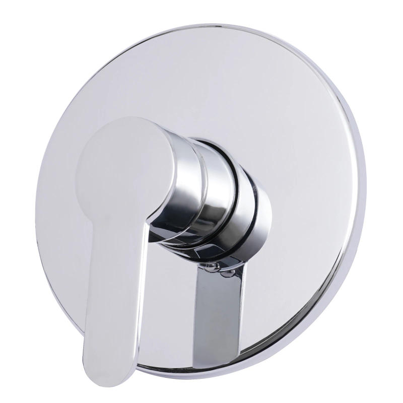 Description Picture 6 of itemSingle-Function Shower Handle Valve Trim Kit Shower Valves Chrome Wall Mount Brass Faucet Shower Rough-In Valve Bathroom i