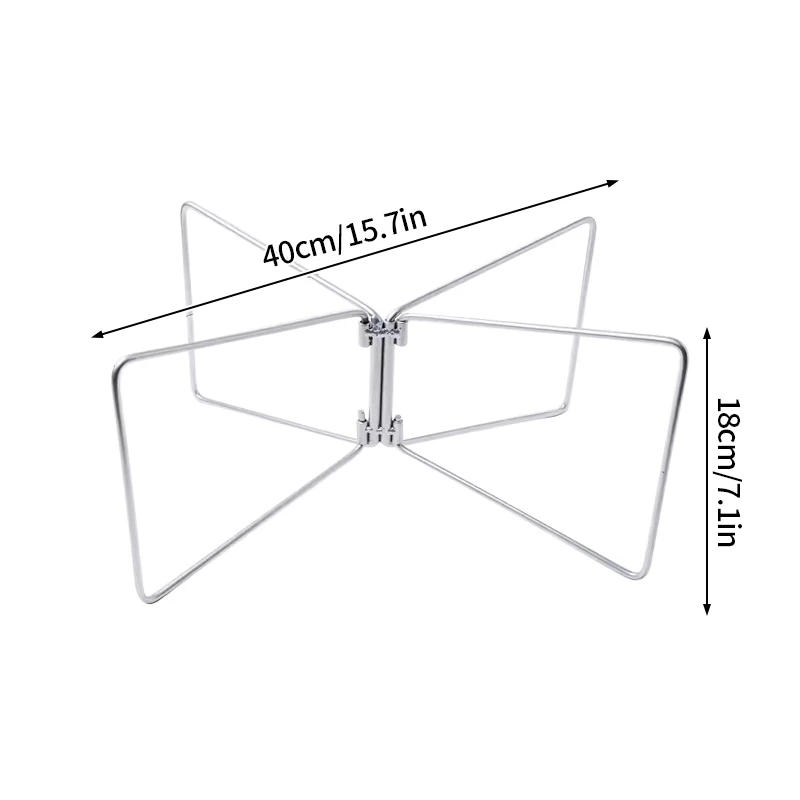 Description Picture 4 of itemCamping Box Folding Cooler Stand Camping Shelf Metal Stand Outdoor Accessories Portable Storage Box Fold Rack for Picnic쿨러스탠드
