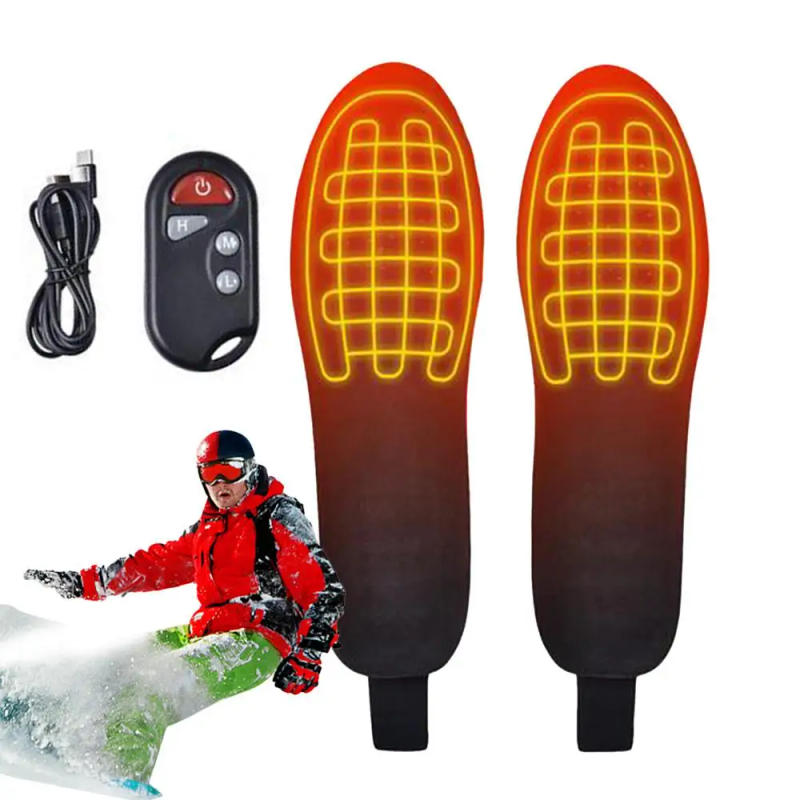 Description Picture 6 of itemwinter Heated Insoles Battery Rechargeable Heating Insoles Heated Insoles Electric Heated Insoles with Remote Control warmth